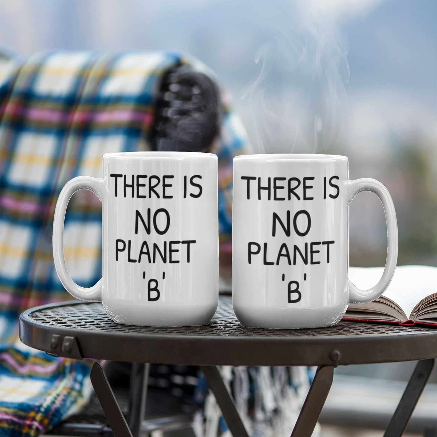 Save Planet Coffee Mug, There Is No Planet B, Save Earth Mug, environmental activist mug- White Porcelain Coffee Mug 11 Oz Funny Quotes Coffee Mug