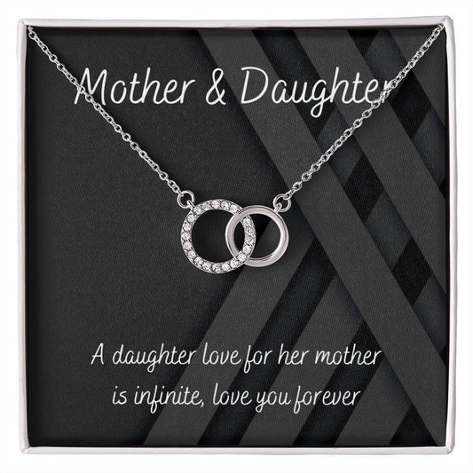 Mother And Daughter Gift Necklace, Birthday Gift Necklace For Mom, Mother's Day Gift Necklace, Daughter Birthday Gift Necklace