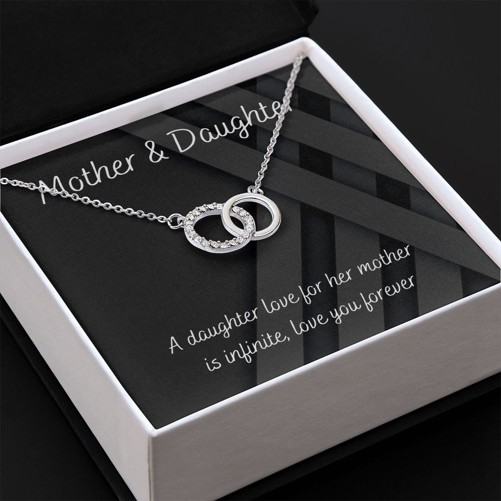 Mother And Daughter Gift Necklace, Birthday Gift Necklace For Mom, Mother's Day Gift Necklace, Daughter Birthday Gift Necklace