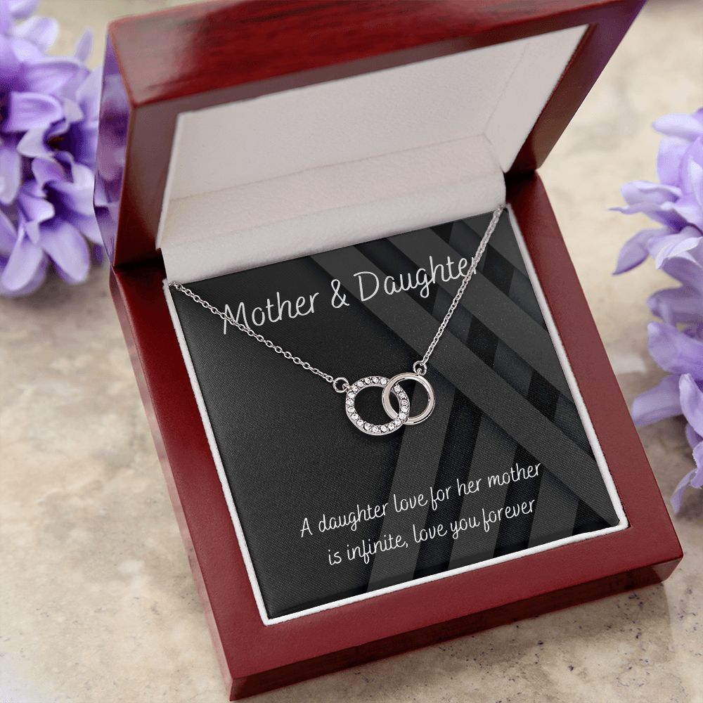 Mother And Daughter Gift Necklace, Birthday Gift Necklace For Mom, Mother's Day Gift Necklace, Daughter Birthday Gift Necklace