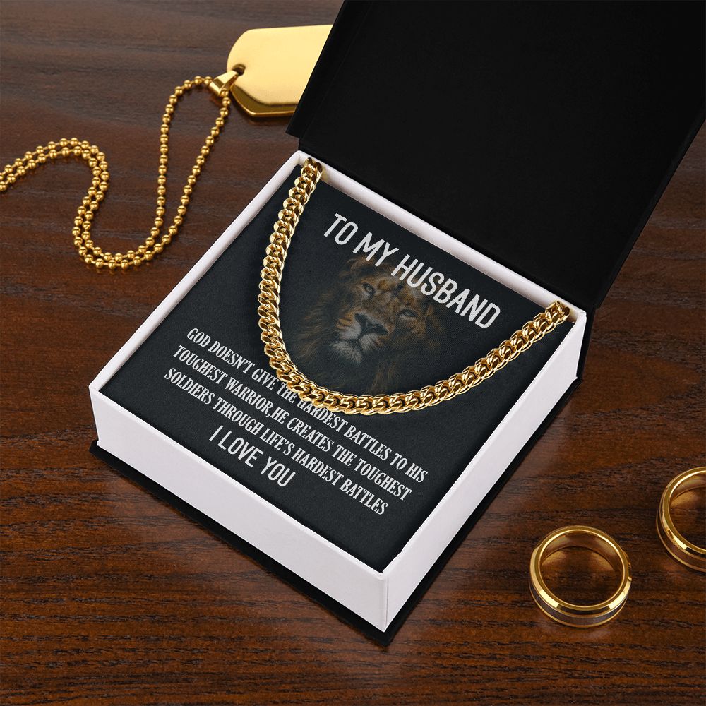 Husband Gift Necklace, Birthday Gift Necklace For Husband , Anniversary Gift Necklace For Husband, Gift Necklace From Wife, Birthday Gift Necklace From Wife