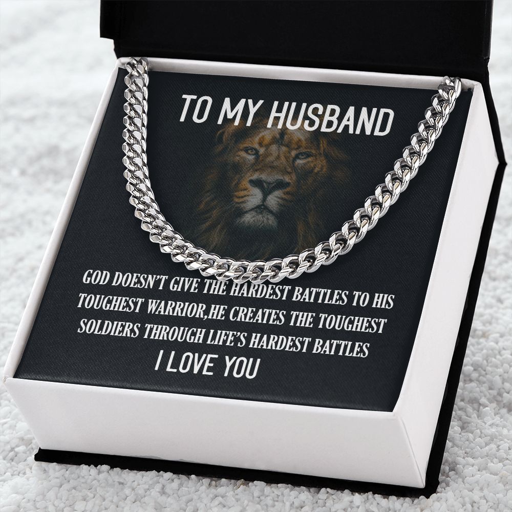 Husband Gift Necklace, Birthday Gift Necklace For Husband , Anniversary Gift Necklace For Husband, Gift Necklace From Wife, Birthday Gift Necklace From Wife
