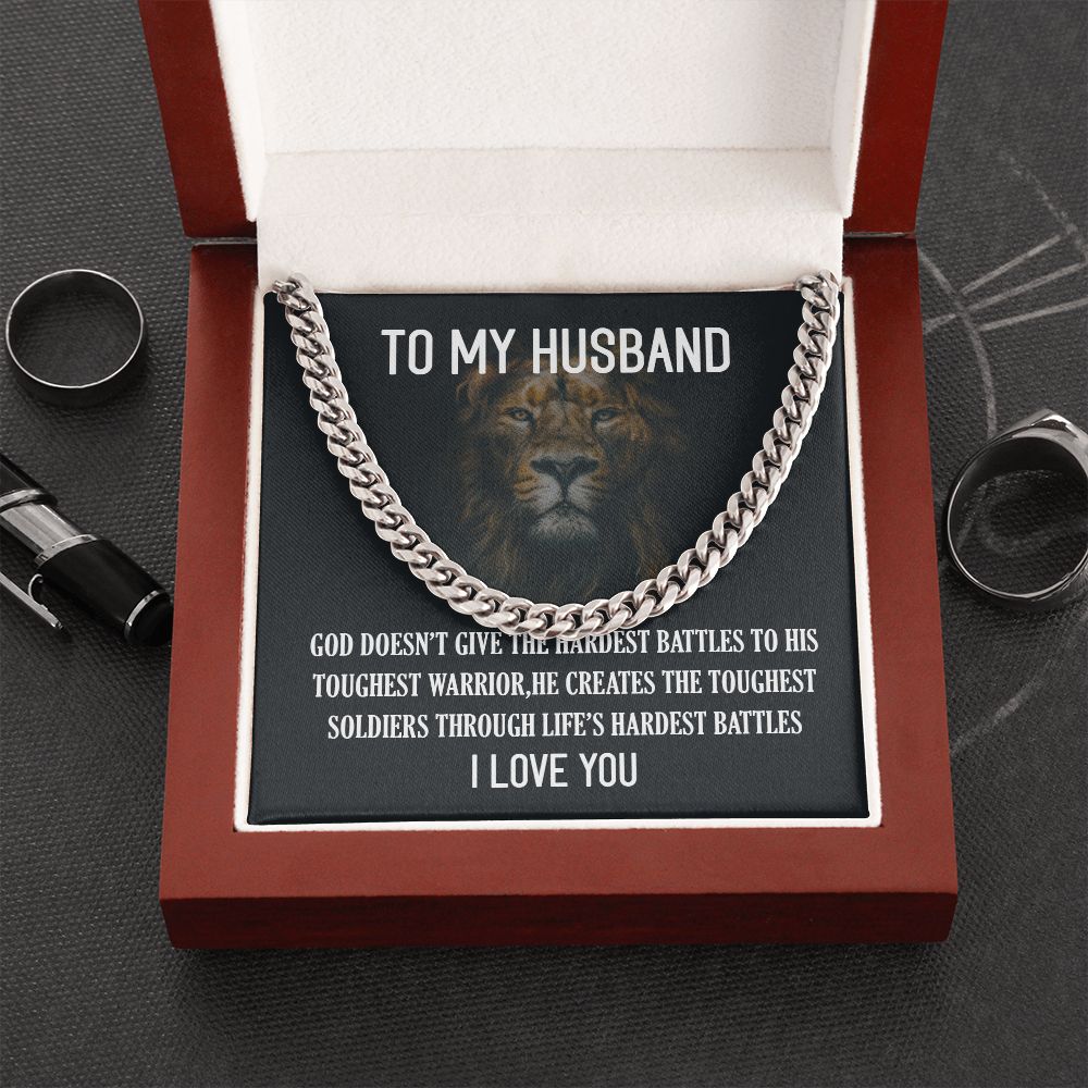 Husband Gift Necklace, Birthday Gift Necklace For Husband , Anniversary Gift Necklace For Husband, Gift Necklace From Wife, Birthday Gift Necklace From Wife