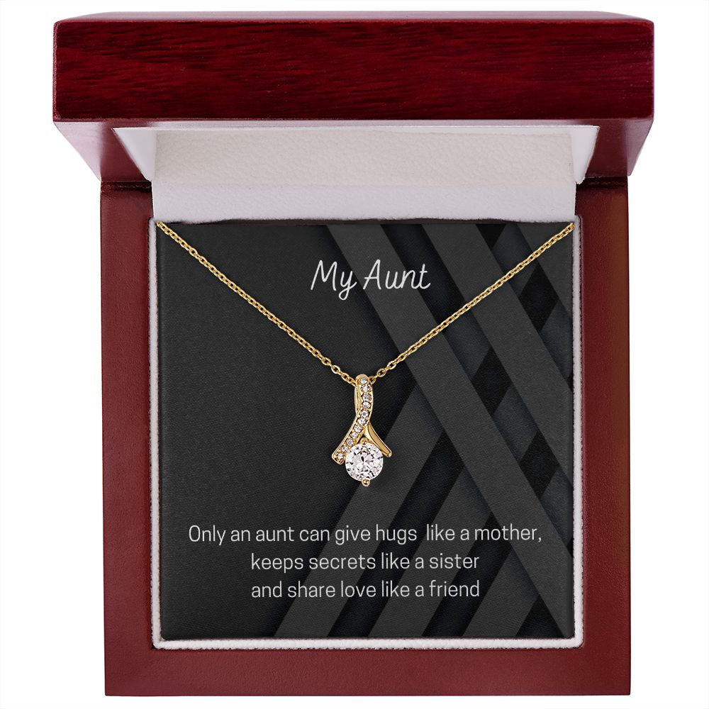 Aunt Gift Necklace, Birthday Gift Necklace For Aunt, Auntie Gift Necklace, Christmas Gift Necklace, Gift From Niece, Aunt Birthday