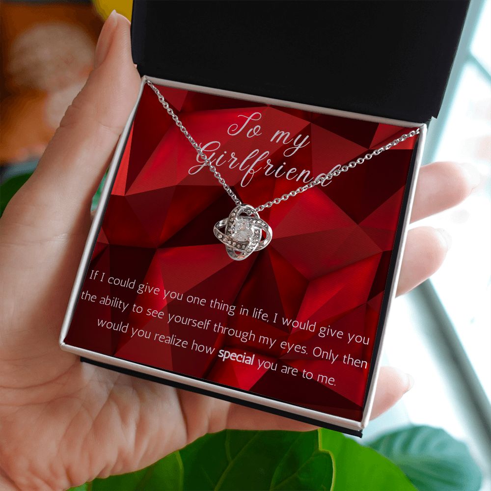 To My Girlfriend Gift Necklace, Valentines Day Gift Necklace, Necklace For Girlfriend, Girlfriend Jewelry, Girlfriend anniversary