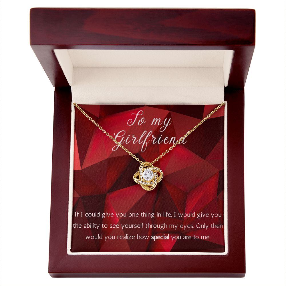 To My Girlfriend Gift Necklace, Valentines Day Gift Necklace, Necklace For Girlfriend, Girlfriend Jewelry, Girlfriend anniversary