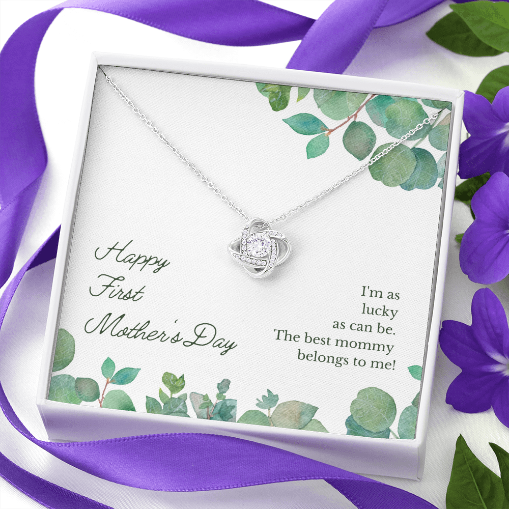 First Mothers Day Gift Necklace, Mothers Day necklace For New mom, Gift From husband to Wife, New mom Gift