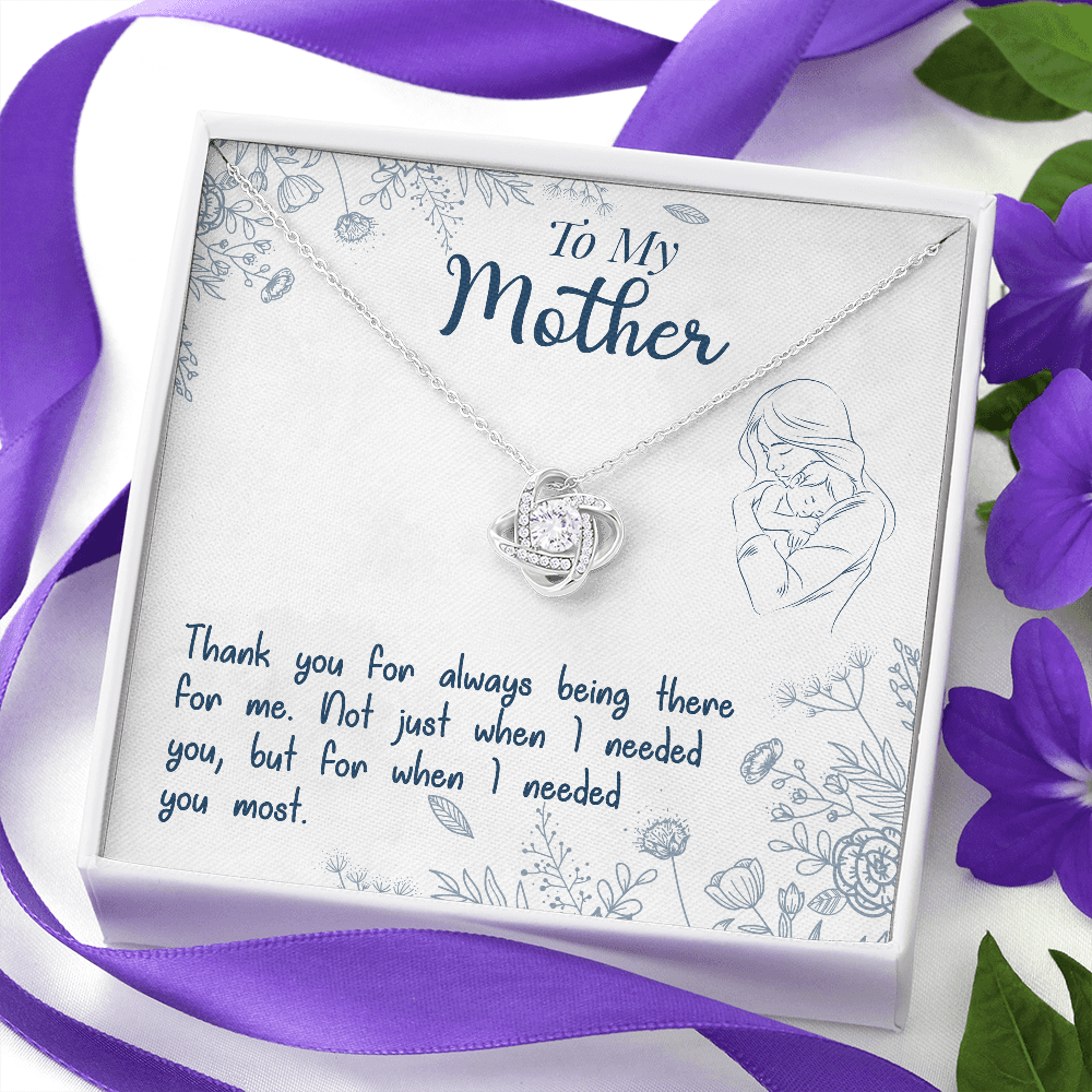 Thank You Mom Gift Necklace, To My Mother Gift Necklace, Mothers Birthday Gift Necklace, Mothers Day Gift Necklace, Gift From Son Daughter