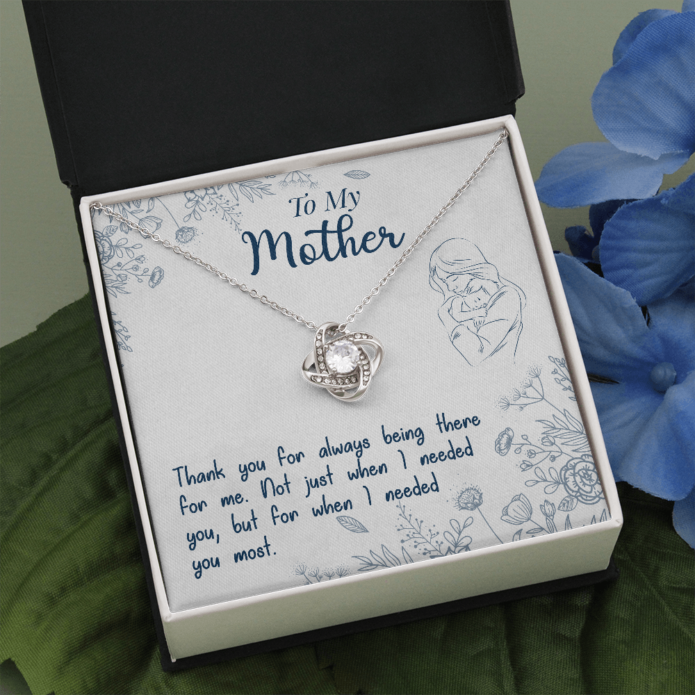 Thank You Mom Gift Necklace, To My Mother Gift Necklace, Mothers Birthday Gift Necklace, Mothers Day Gift Necklace, Gift From Son Daughter