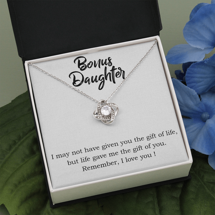 To My Bonus Daughter Necklace, Stepdaughter Gift, Bonus Daughter Birthday  Gift | eBay