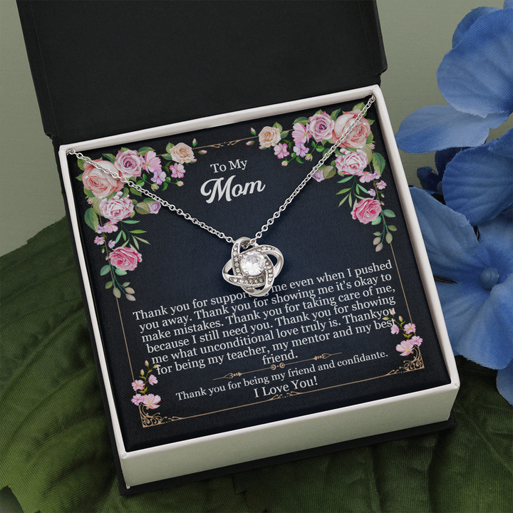 Mom Necklace, To My Mom Necklace From Daughter For Mothers Day – Rakva