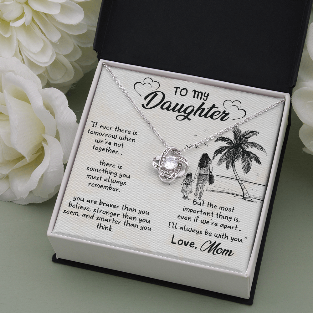 Always be With You, Gift Necklace For Daughter, Birthday Gift Necklace For Daughter, Appreciation Gift For Daughter