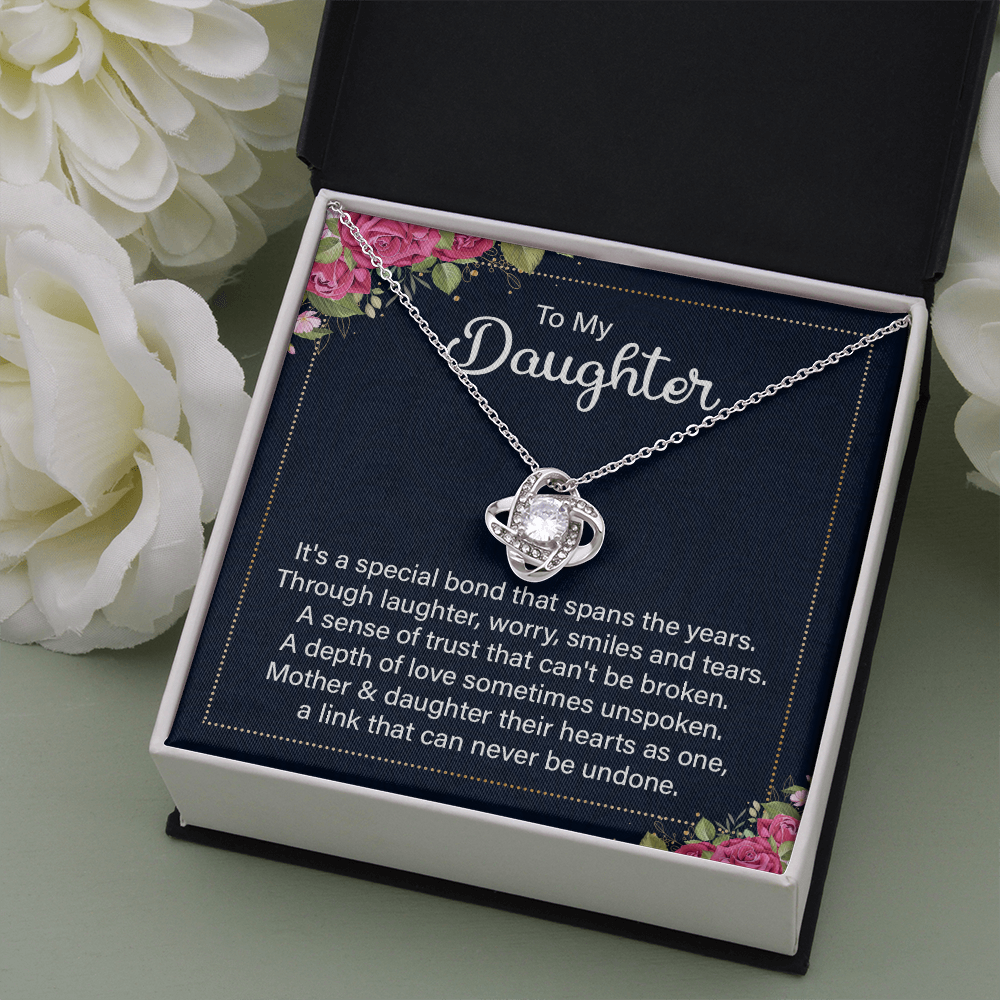 To My Beautiful daughter Gift Necklace, Birthday Gift  necklace, Gift Necklace for Birthday, Appreciation Gift For Daughter, Necklace For Dad, Mom