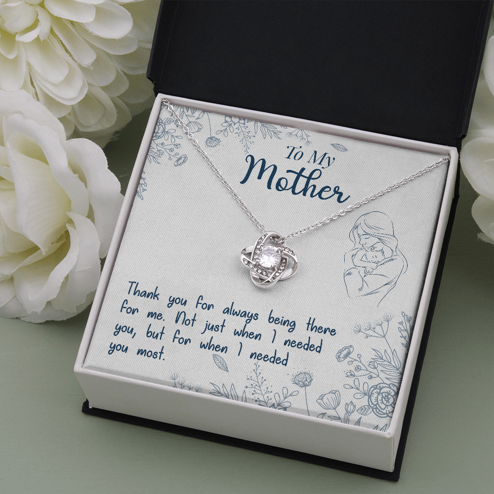 Thank You Mom Gift Necklace, To My Mother Gift Necklace, Mothers Birthday Gift Necklace, Mothers Day Gift Necklace, Gift From Son Daughter