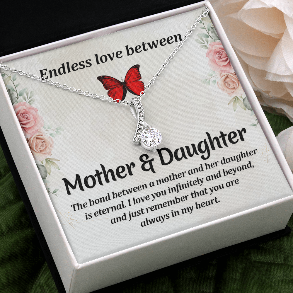Necklace Gift For Mother, Daughter, Love Between Daughter And Mother, Birthday Gift Necklace For Daughter, Mom Necklace