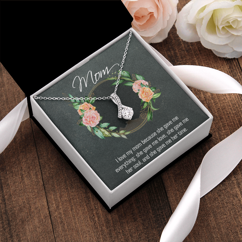 Mom's Love, Gift Necklace For Mother, Mothers Day Gift Necklace For Mom, Birthday Gift Necklace For Mom, Gift From Son, Daughter