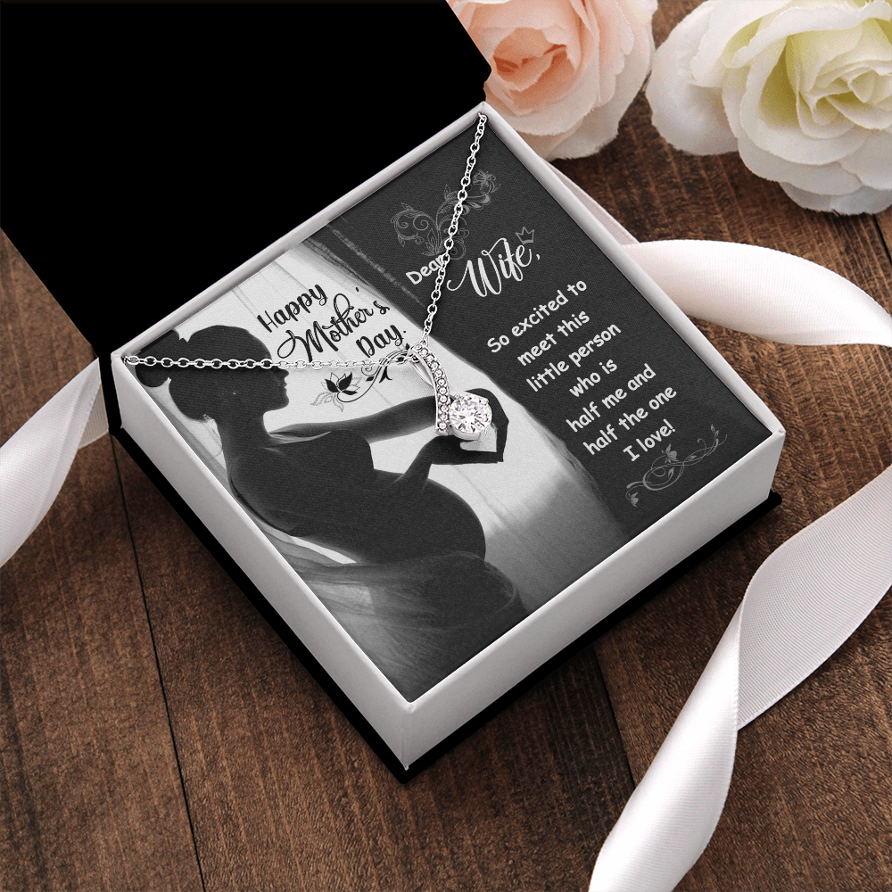 Gift Necklace For Wife, Mothers Day Gift Necklace For Wife, Gift Necklace From Husband, Mothers Day Gift From Husband