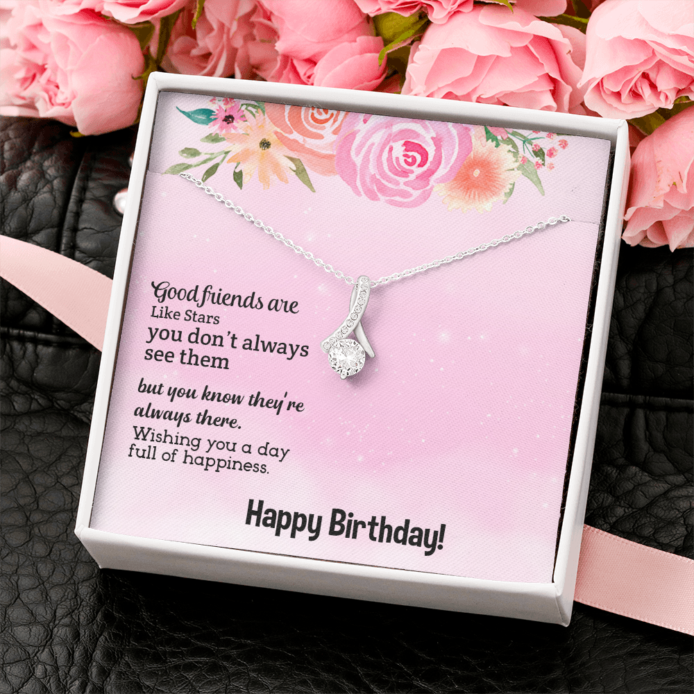 Birthday Gift Necklace For Sister, Bff Gift Necklace, Bestie Gift Necklace, Best Friend Gift Necklace