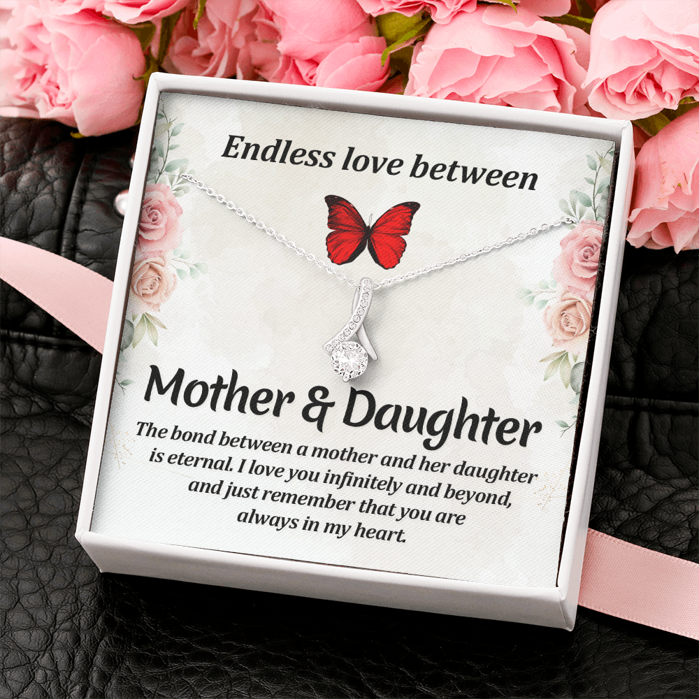 Necklace Gift For Mother, Daughter, Love Between Daughter And Mother, Birthday Gift Necklace For Daughter, Mom Necklace