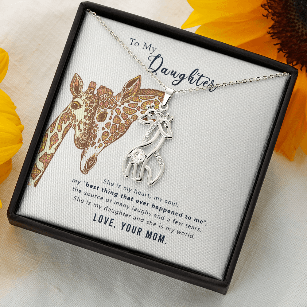 My Heart My Soul, Gift Necklace From Mom, Gift Necklace For Daughter, Birthday Gift Necklace For Daughter, Daughter Appreciation Gift Necklace