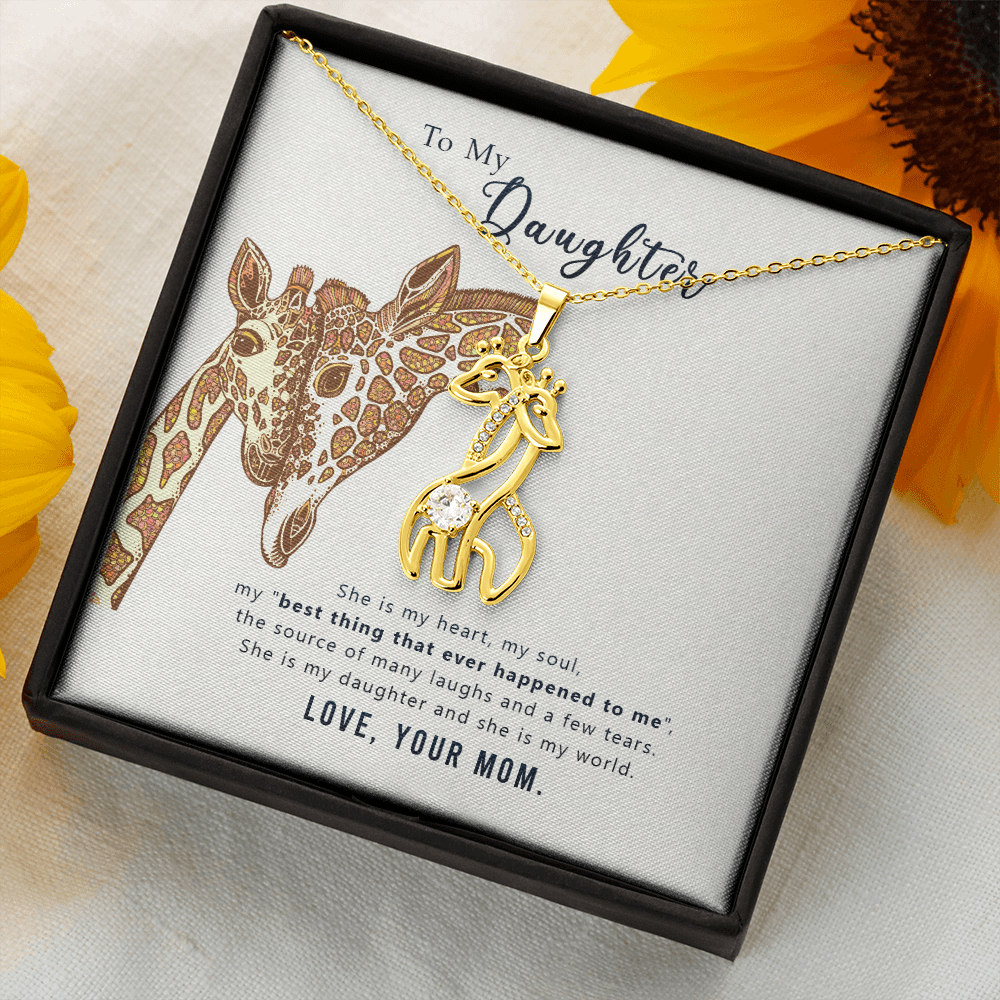 My Heart My Soul, Gift Necklace From Mom, Gift Necklace For Daughter, Birthday Gift Necklace For Daughter, Daughter Appreciation Gift Necklace