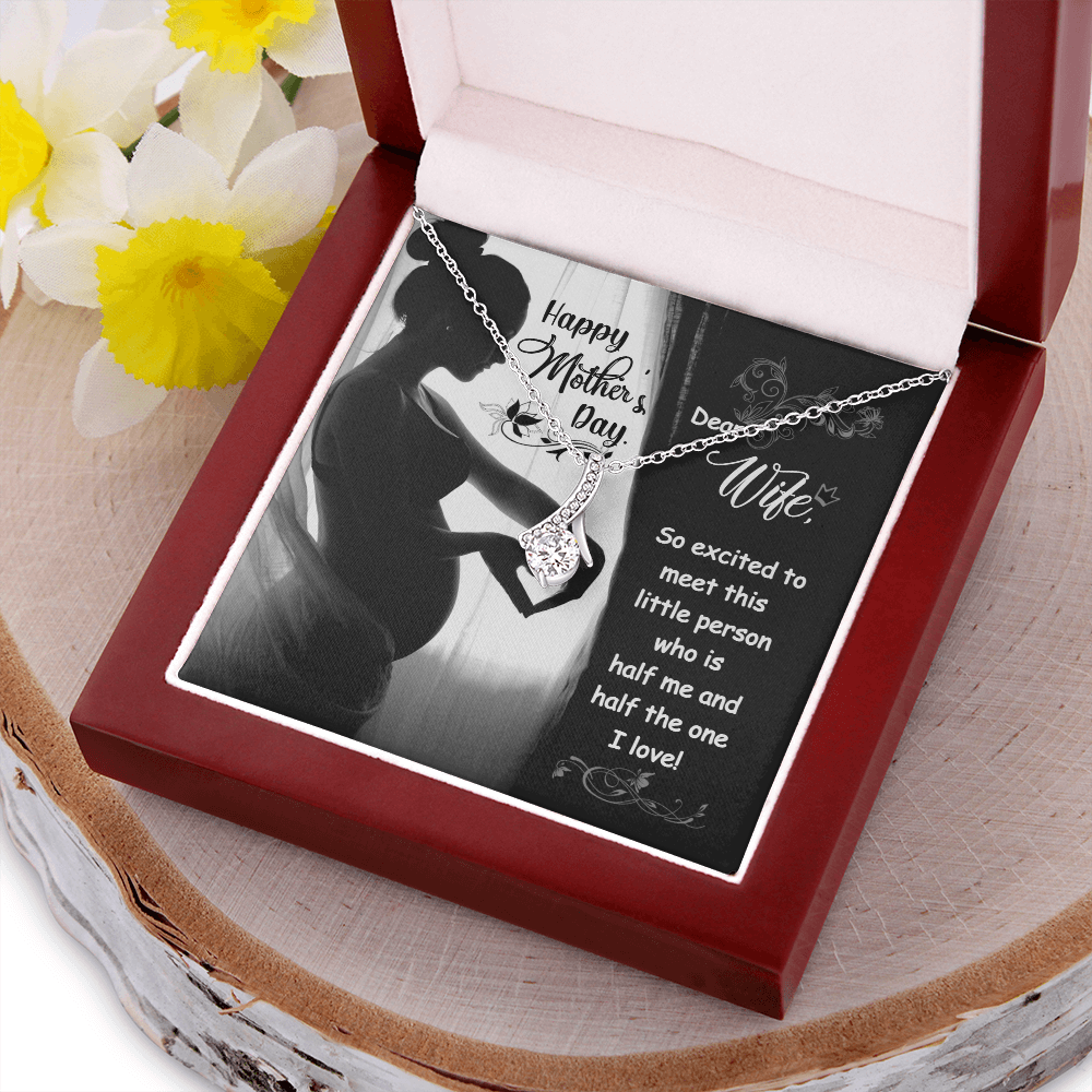 Gift Necklace For Wife, Mothers Day Gift Necklace For Wife, Gift Necklace From Husband, Mothers Day Gift From Husband