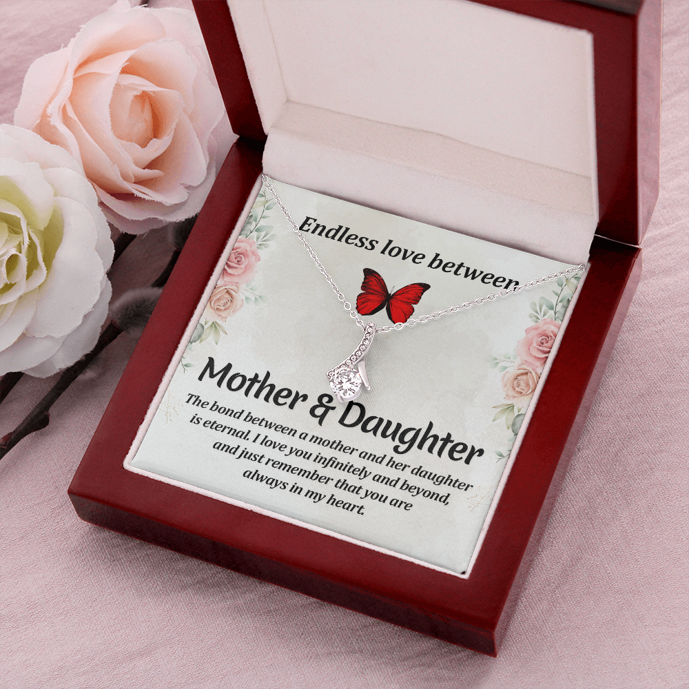 Necklace Gift For Mother, Daughter, Love Between Daughter And Mother, Birthday Gift Necklace For Daughter, Mom Necklace