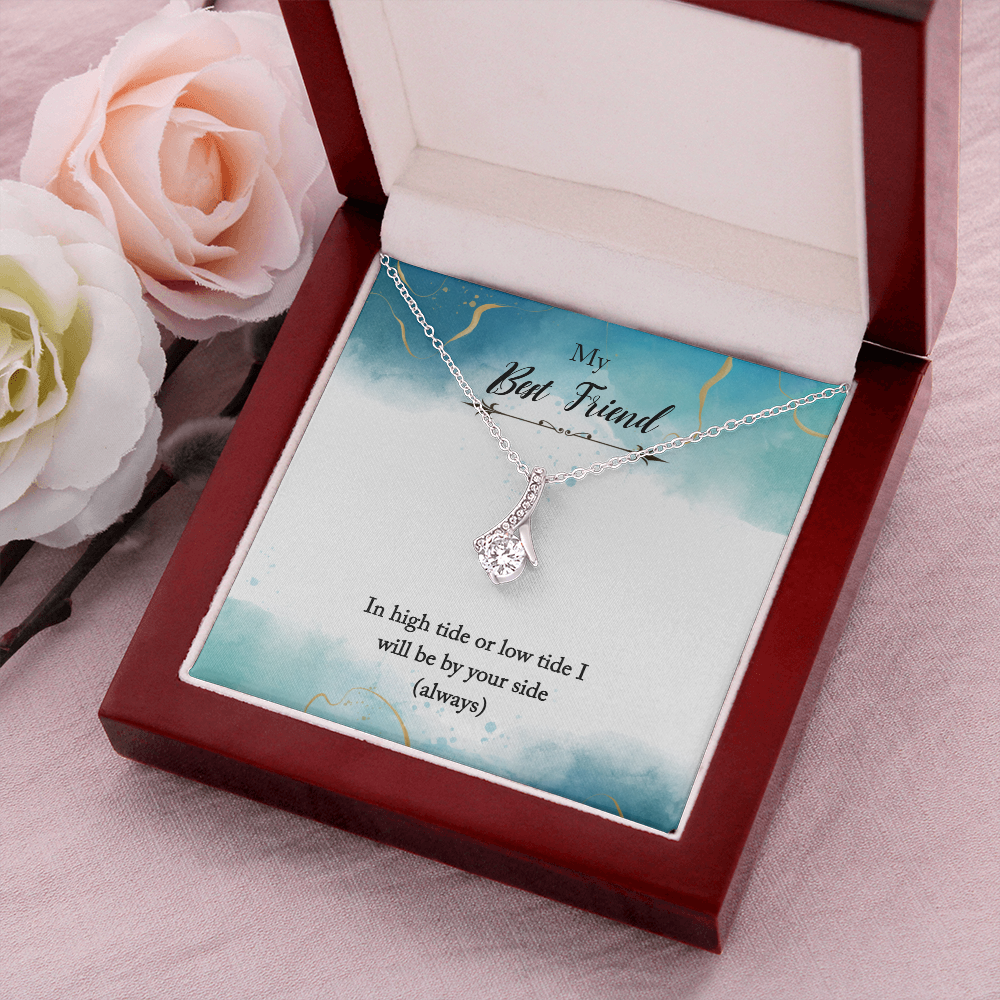 To My Best Friend Gift Necklace, Unbiological Sister Gift Necklace, Birthday Gift Necklace For Best Friend