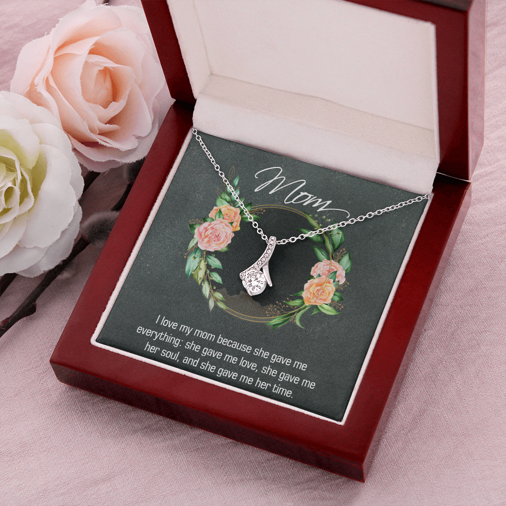 Mom's Love, Gift Necklace For Mother, Mothers Day Gift Necklace For Mom, Birthday Gift Necklace For Mom, Gift From Son, Daughter