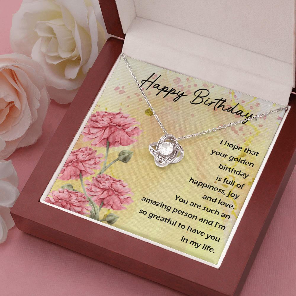 Birthday Gift Necklace for Mom, Mother Birthday Gift Necklace, Gift Necklace For Son Daughter, Mothers Birthday Gift Necklace