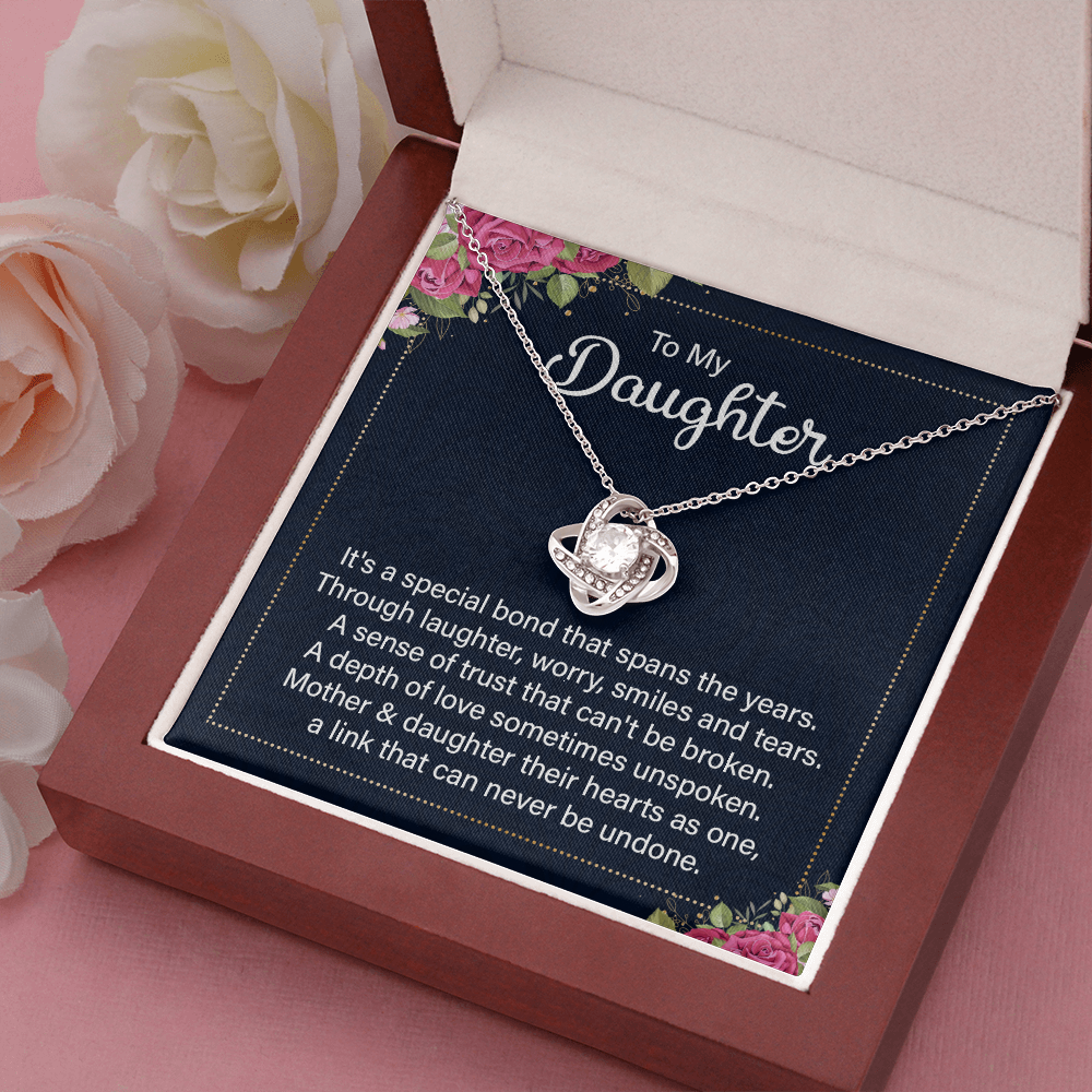 To My Beautiful daughter Gift Necklace, Birthday Gift  necklace, Gift Necklace for Birthday, Appreciation Gift For Daughter, Necklace For Dad, Mom