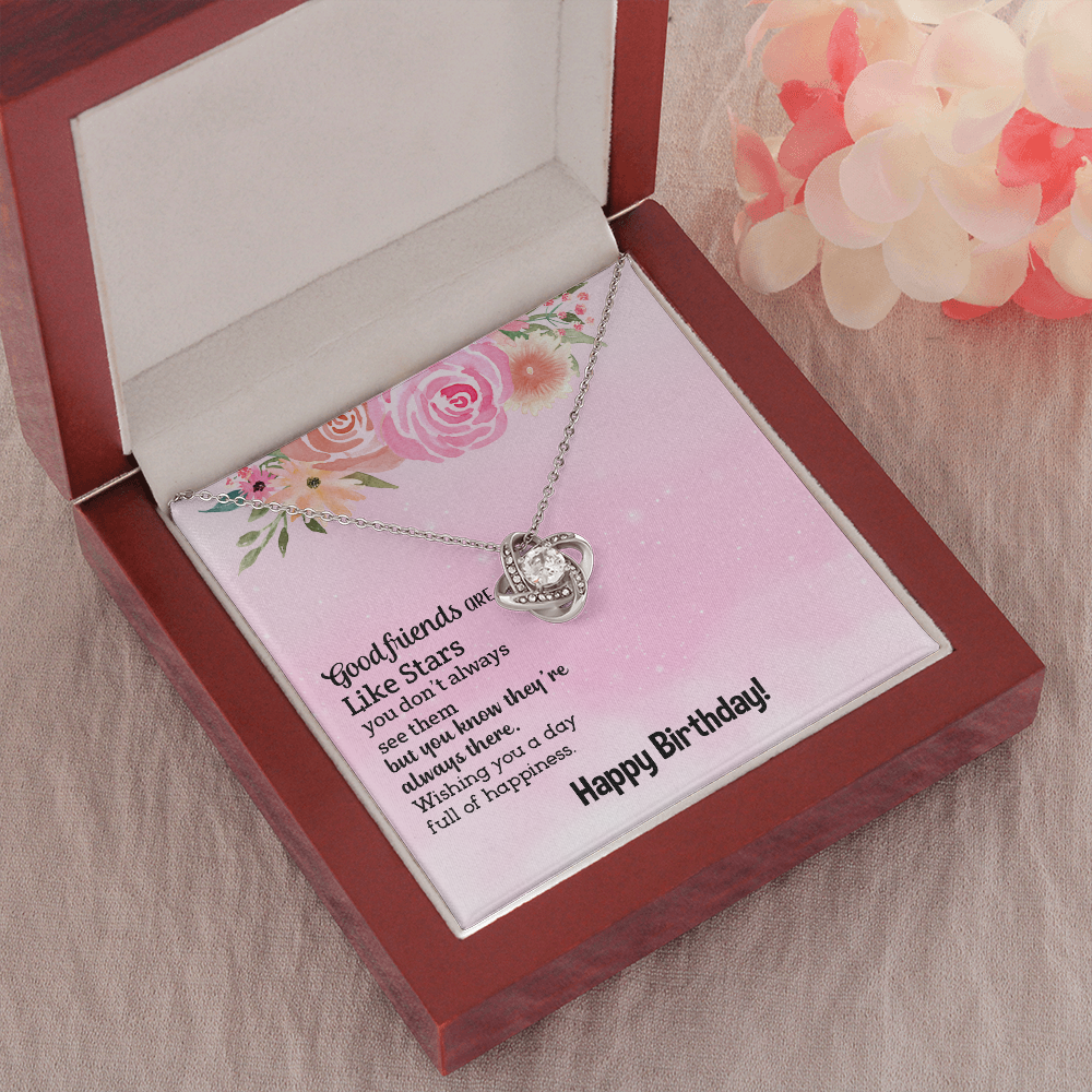 Bestie Birthday gift Necklace, Unbiological Sister Gift Necklace, Bff Gift Necklace For Birthday, Best Friend Birthday Gift Necklace