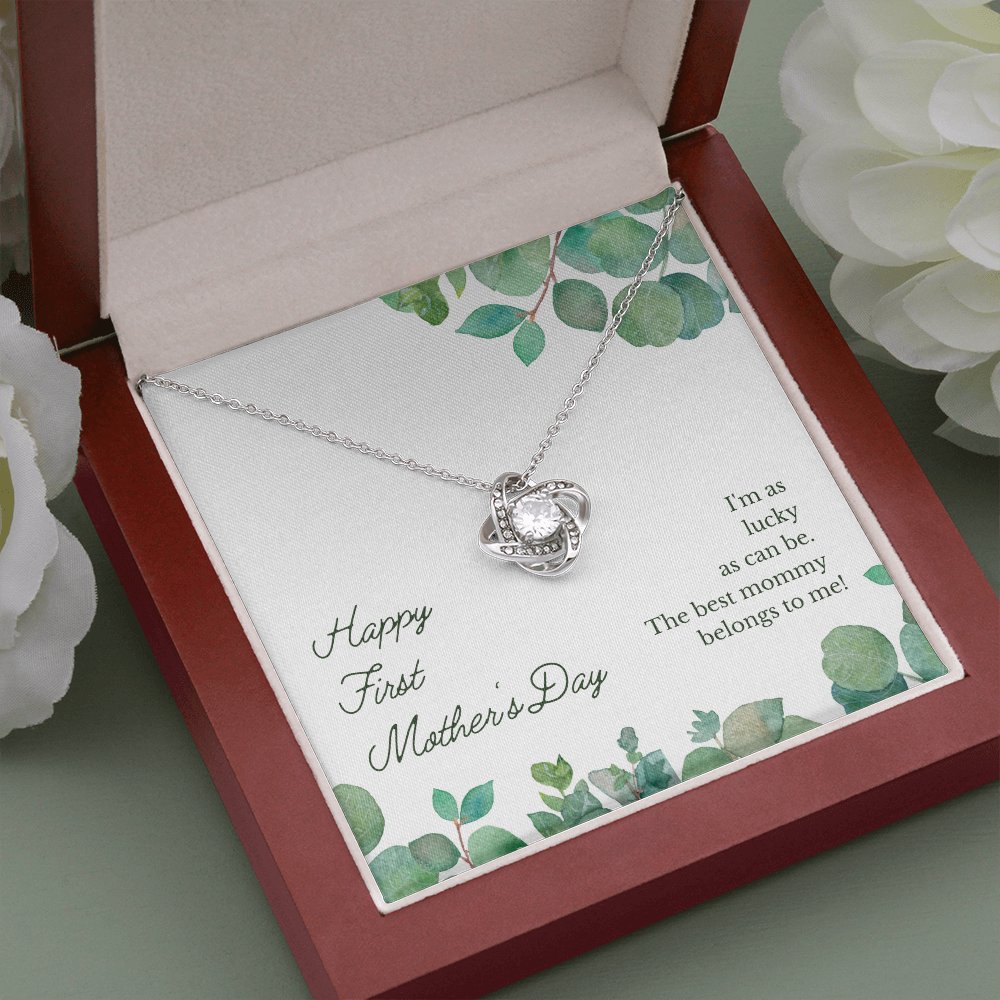 First Mothers Day Gift Necklace, Mothers Day necklace For New mom, Gift From husband to Wife, New mom Gift