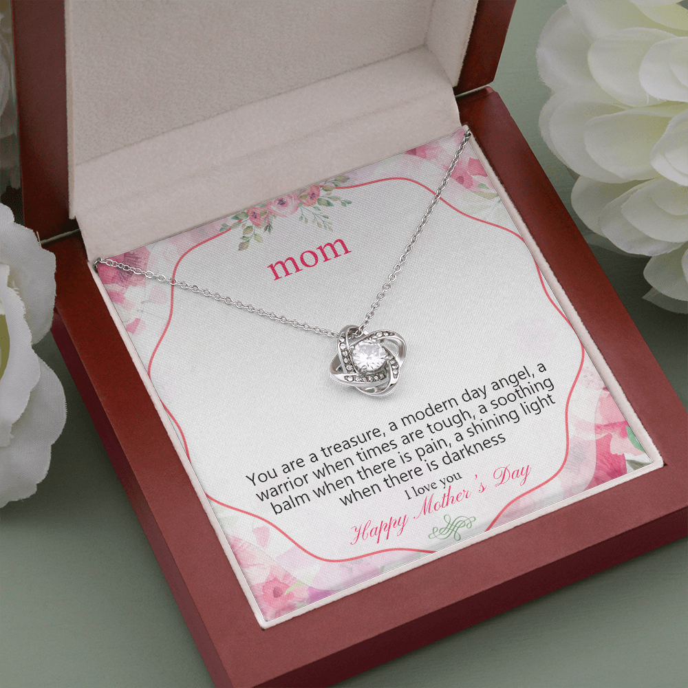 Mothers Day Special Gift Necklace, Moms Gift Necklace, happy Mothers Day, Gift From Son Daughter, Love Knot Gift Necklace, Mother Gift Necklace