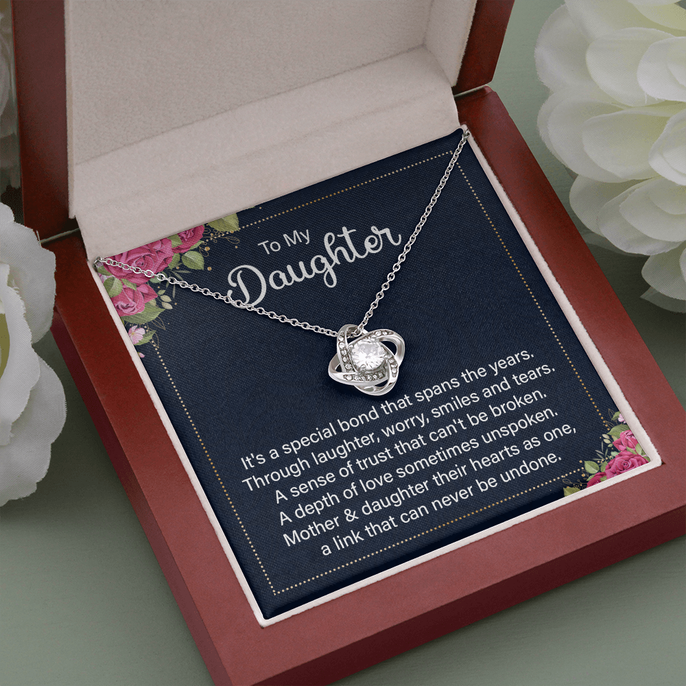 To My Beautiful daughter Gift Necklace, Birthday Gift  necklace, Gift Necklace for Birthday, Appreciation Gift For Daughter, Necklace For Dad, Mom