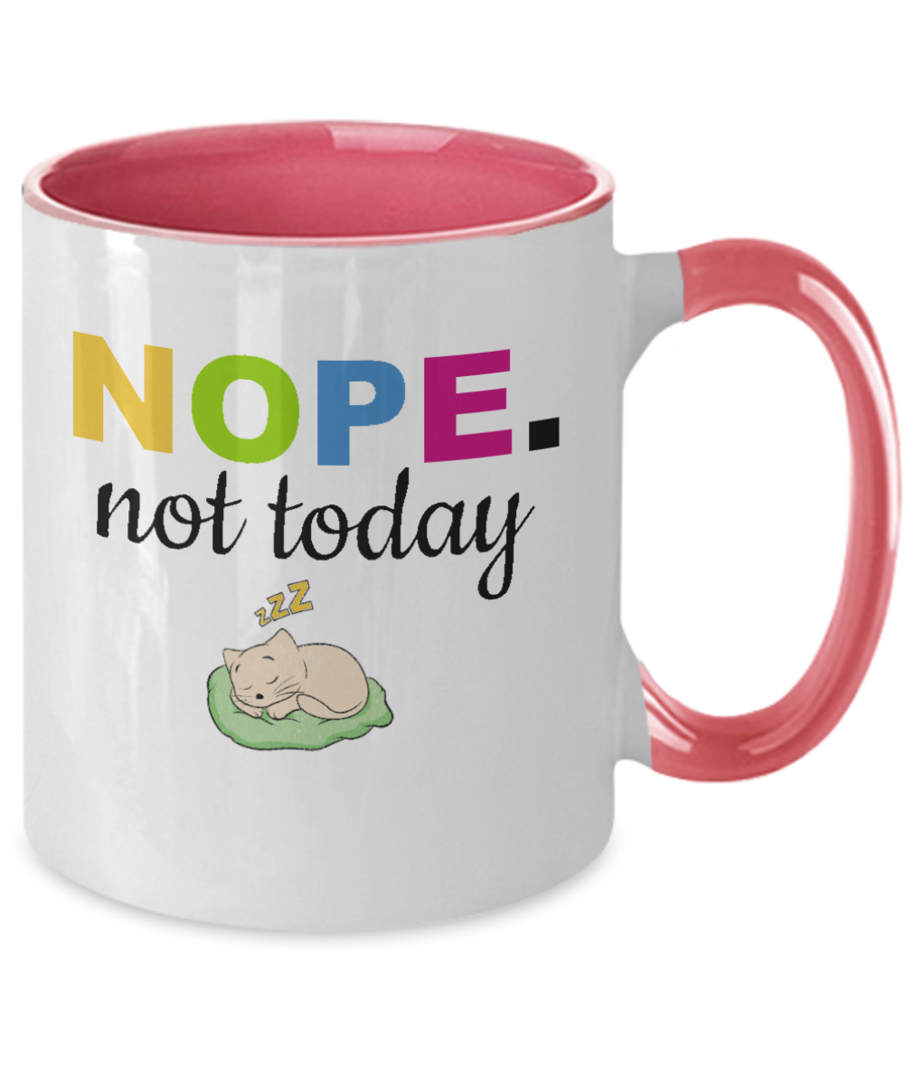 Funny Coffee Mugs | Nope Mug | Sarcastic Mug Gift Ideas | Nope Funny Mugs | Humor Mug Coffee Mug Gift | Funny Holiday Mug