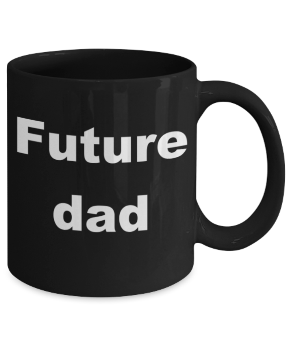 Future Dad - Black Porcelain Coffee 11 oz
