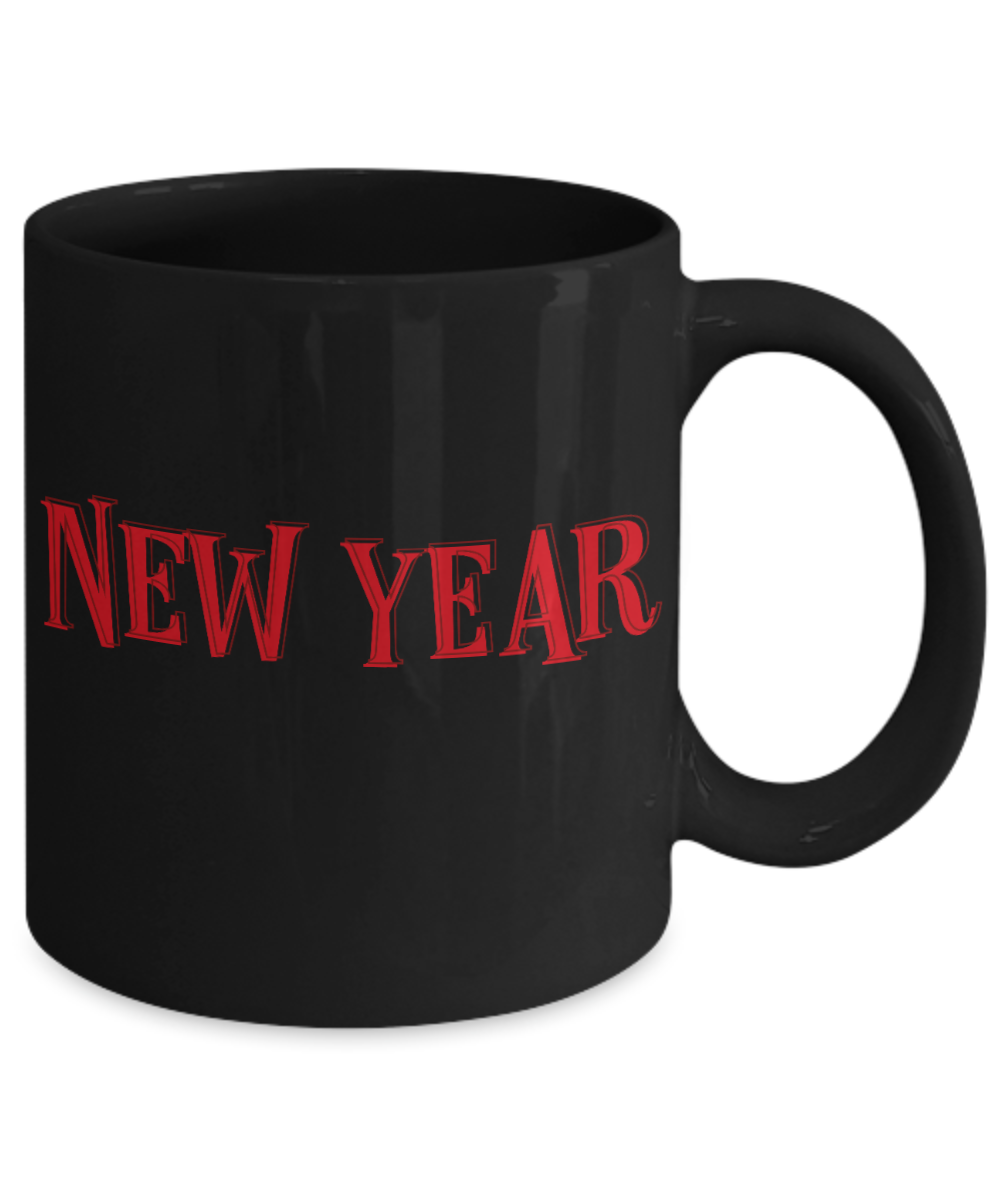 Knightmare before christmas mug - New Year - Funny Christmas Gifts Mugs, Christmas Gifts for family Ceramic Cup Black, Funny Mugs Gift Ideas 11 Oz