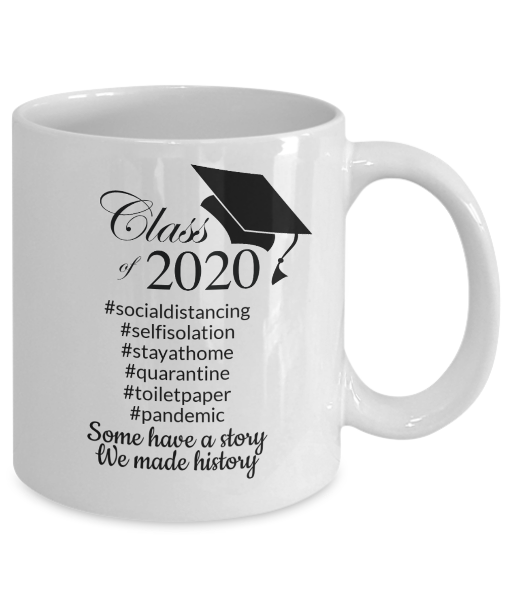 Class of 2020 Coffee Mugs, Graduation Coffee Mugs, Graduation Gift-White Coffee Mug 11 oz