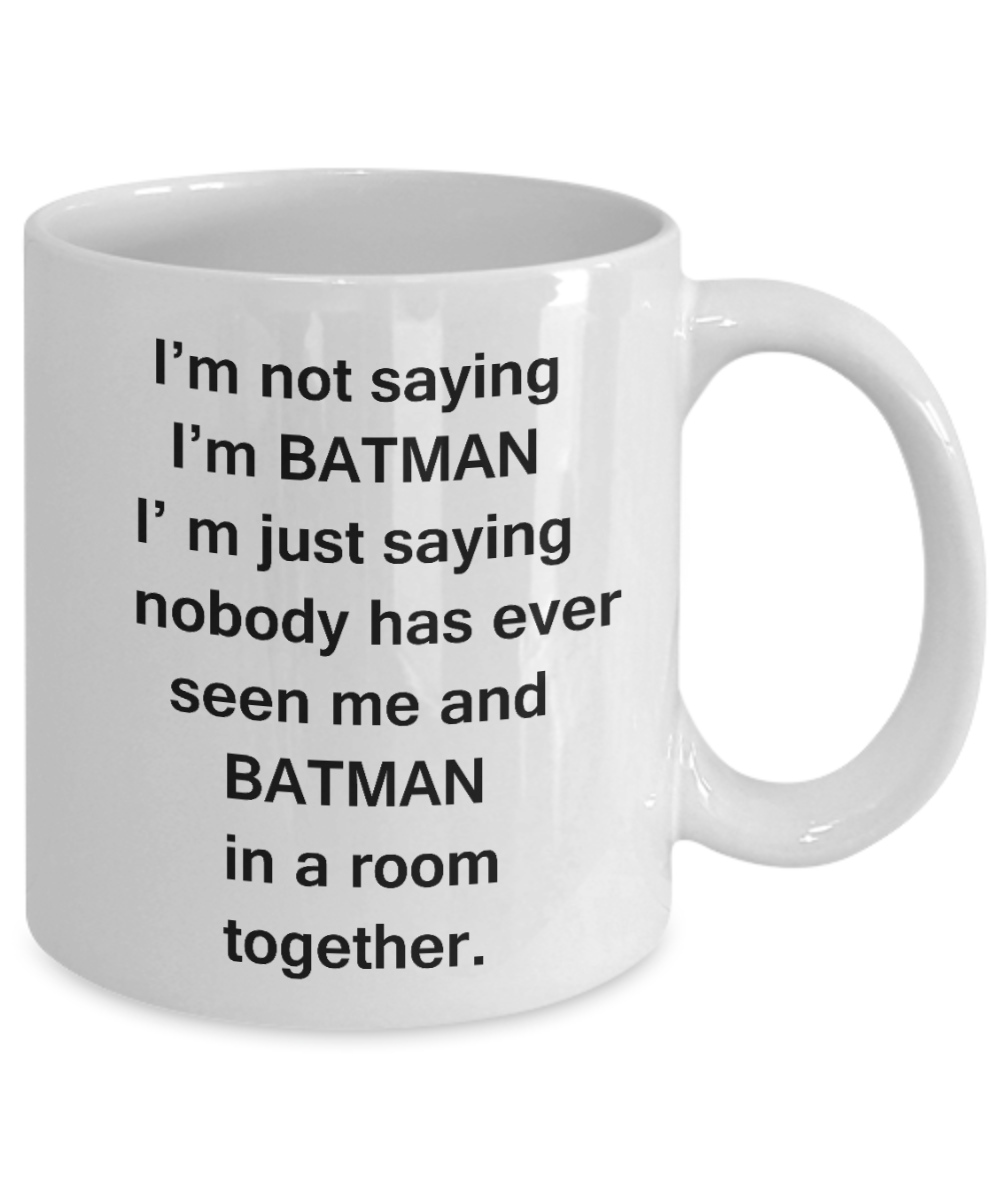 superhero lovers Gift coffee Mug- White Ceramic Coffee Mug 11 oz