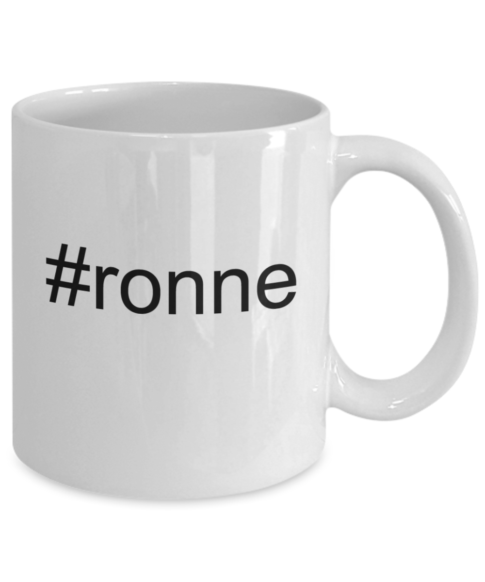 Write like a mother f mug, #ronne - White Porcelain Coffee 11 oz