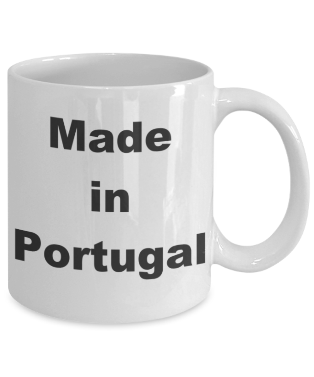 Made in Portugal - White Porcelain Coffee 11 oz