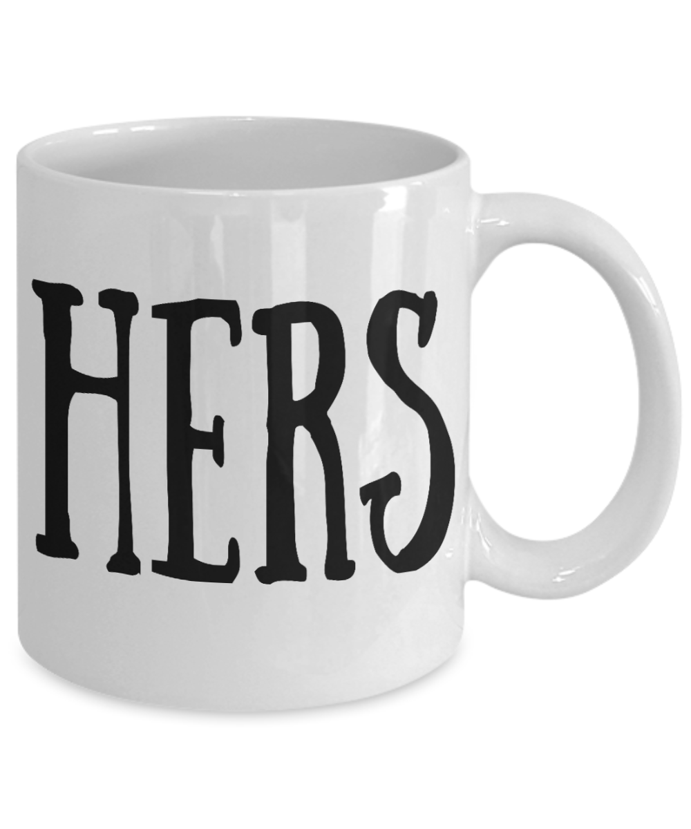 We vibe anniversary, Hers - White Coffee Mug Tea Cup 11 oz Gift