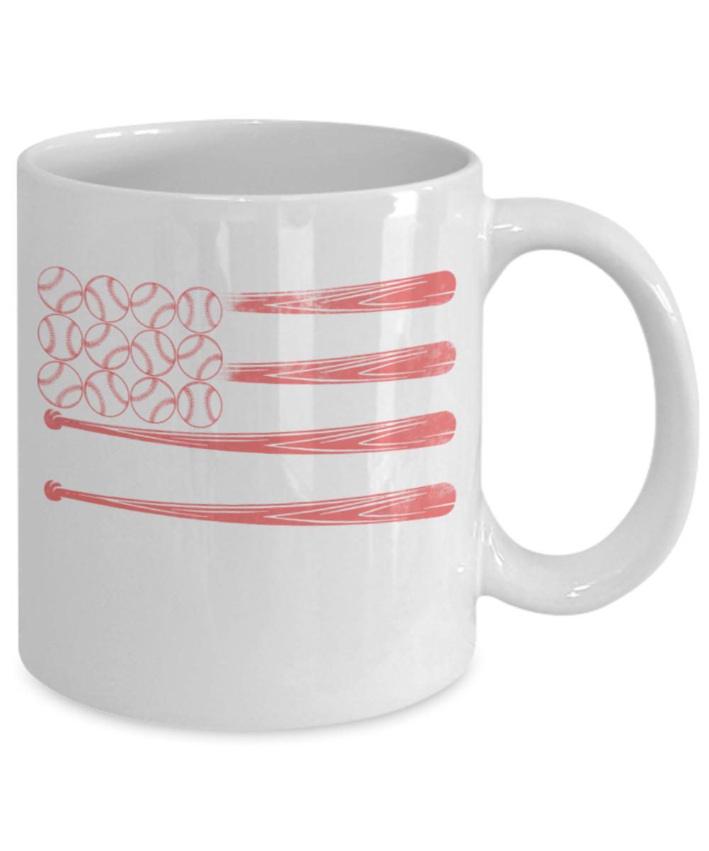 Baseball Lovers Mugs , There is no place like home - White Coffee Mug Porcelain Tea Cup 11 oz - Great Gift