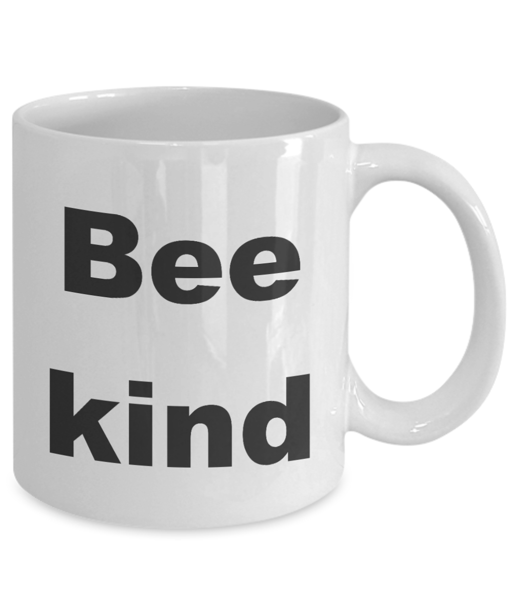 Beekeeper Gift Coffee mug, Bee Kind - White Coffee Mug 11 oz