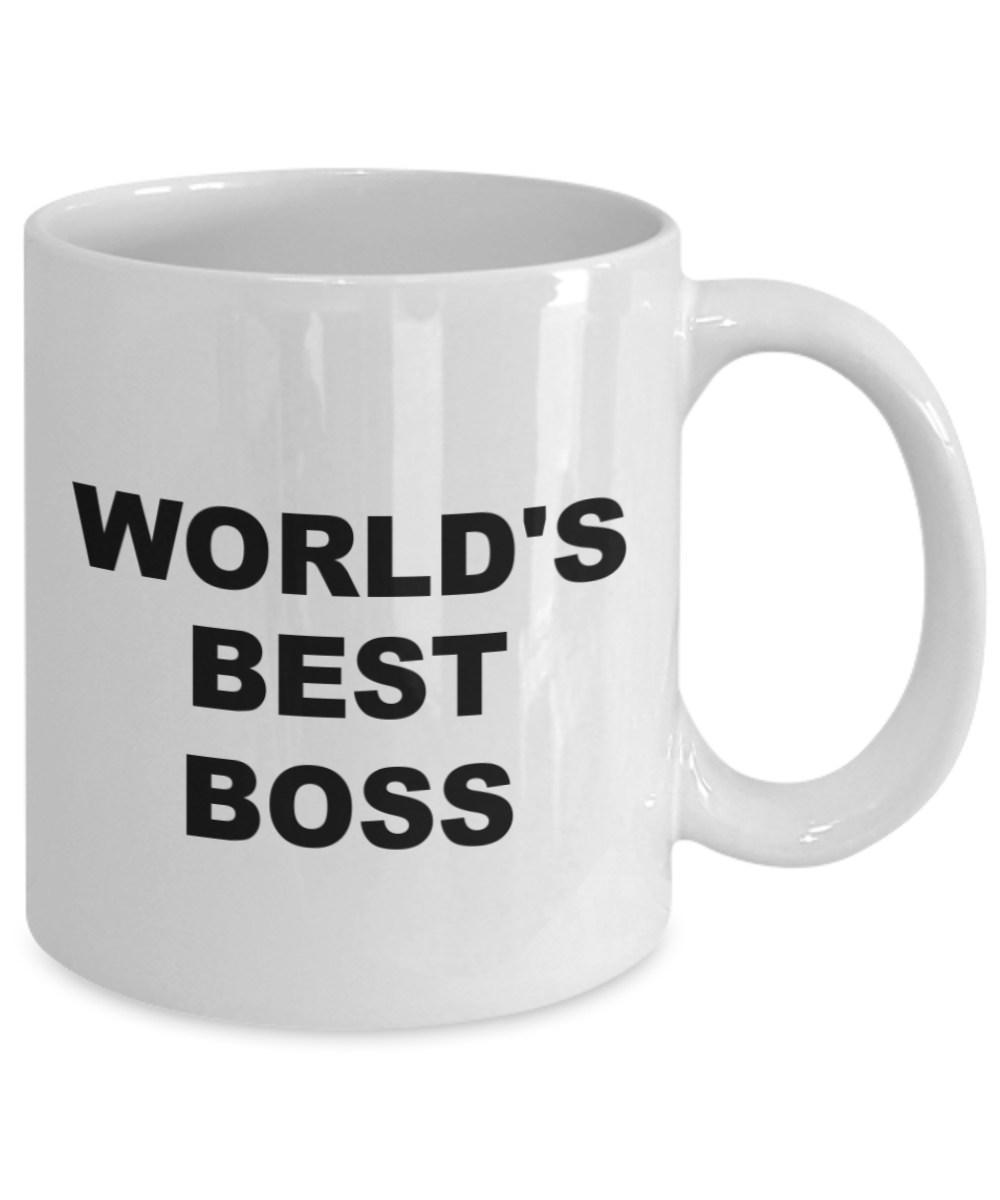 The Office "World's Best Boss" Custom Coffee Mug-White Coffee Mug 11 oz Inspired from the TV The Office Michael Scott
