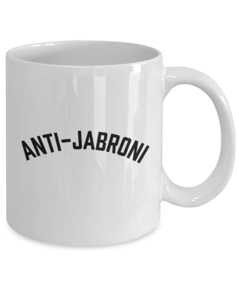 Beard Lovers Coffee Cups , Anti Jabroni - White Coffee Mug Porcelain Tea Cup 11 oz - Great Gift