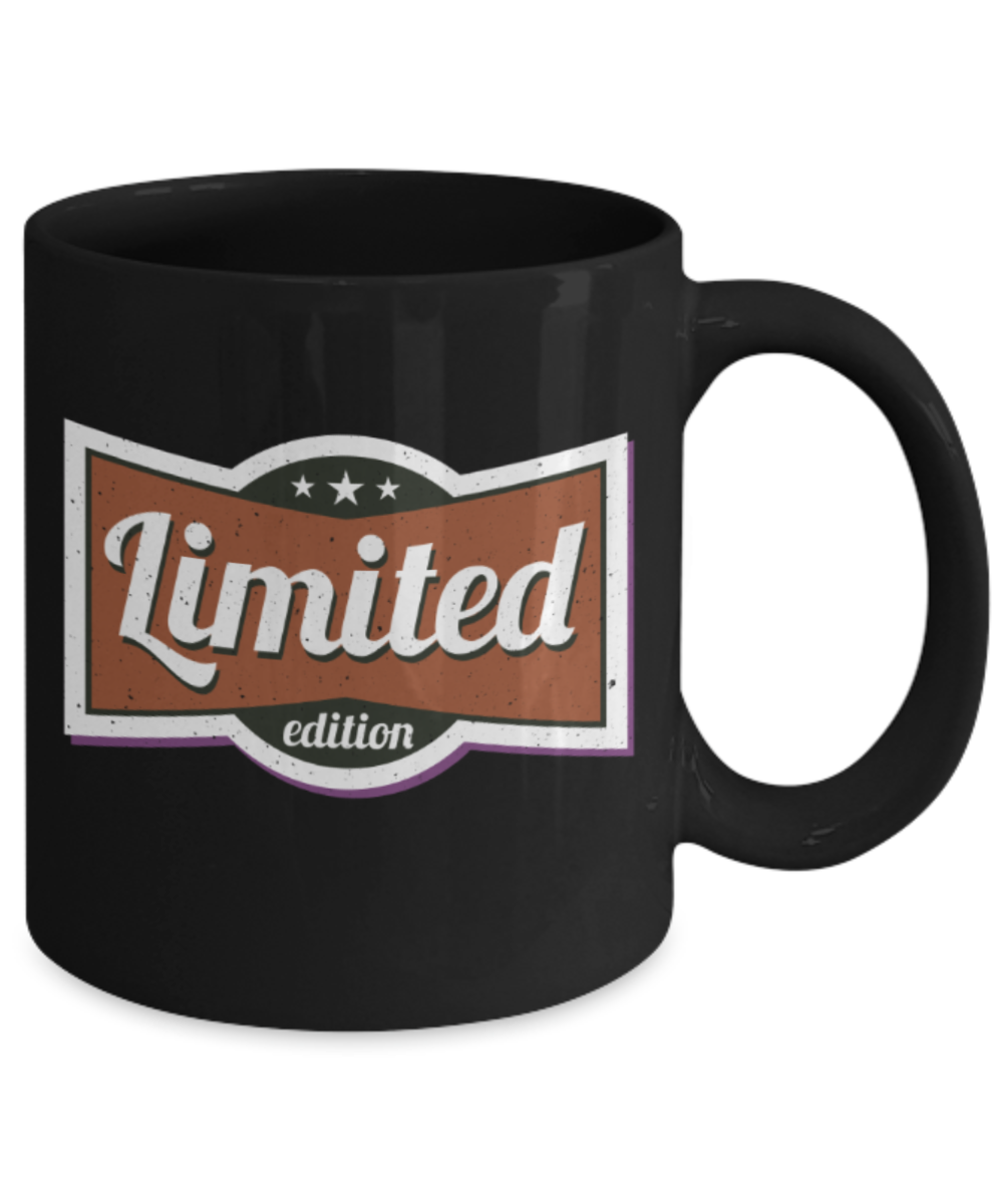 Limited edition - Funny Black Porcelain Coffee 11 oz