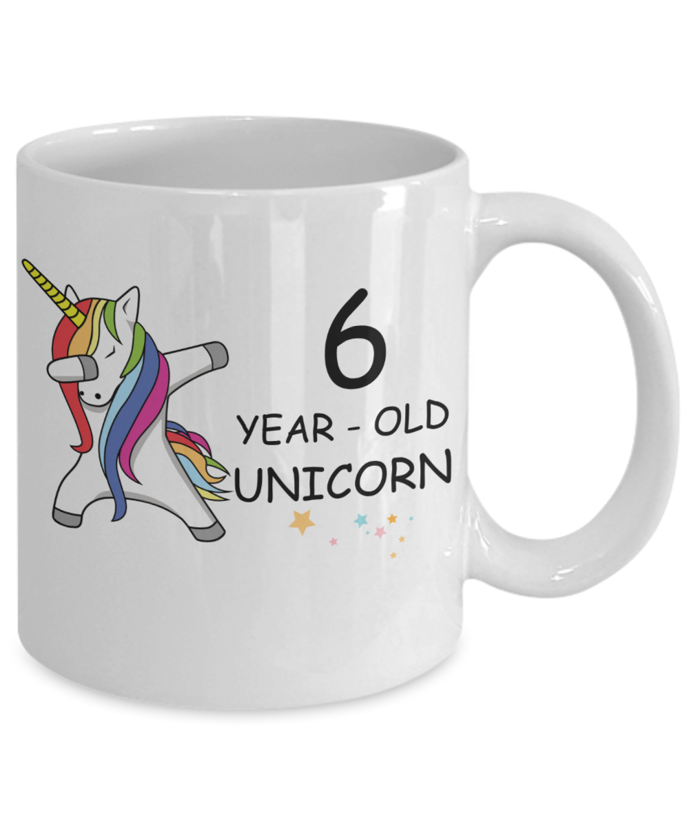 6th Birthday Gift for Women - 6 Year Old Unicorn Dabbing Mug - Funny White Porcelain Coffee 11 oz for Grandma, Mom, Sister, Best Friend, Women, Her -   Legends are Born In 2014
