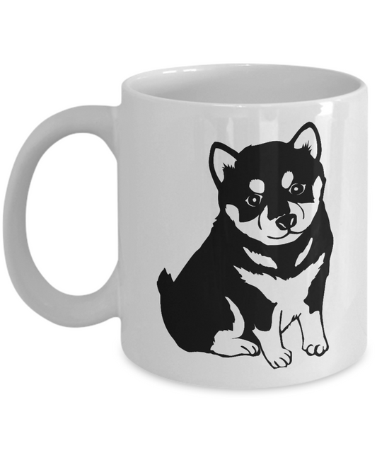 shiba inu coffee mug - Best Ceramic White Porcelain White Coffee Mug - Premium 11 oz Coffee Mug